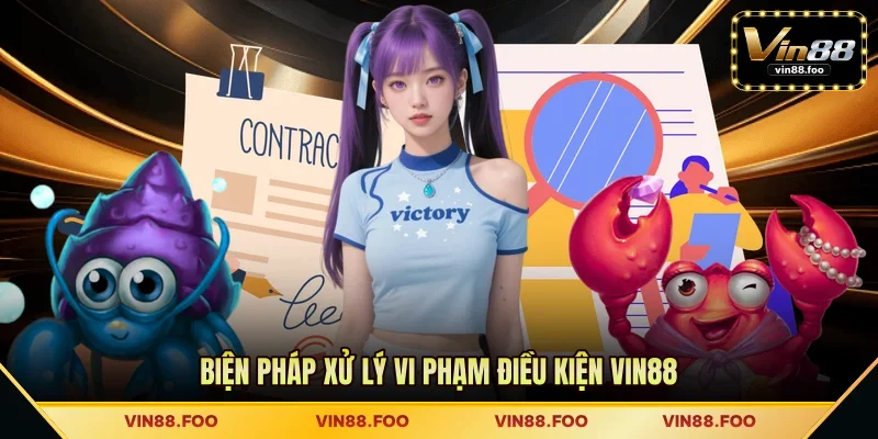 Biện pháp xử lý vi phạm điều kiện VIN88 