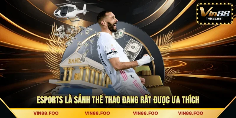Esports là sảnh thể thao đang rất được ưa thích