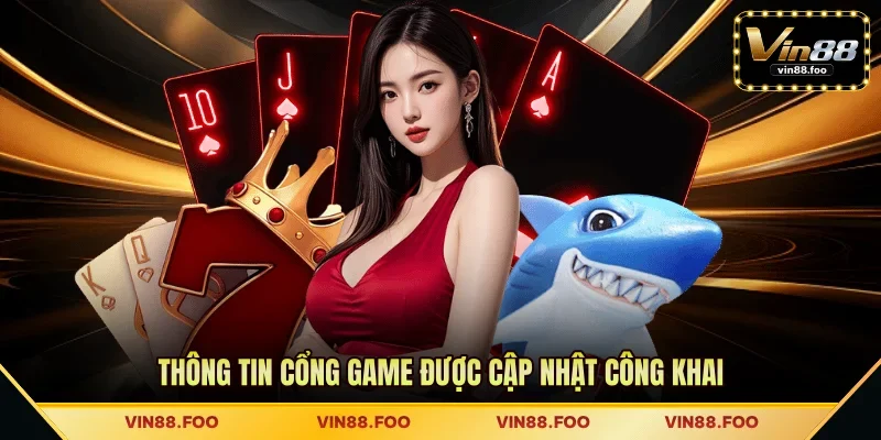 Thông tin nhà cái được cập nhật công khai